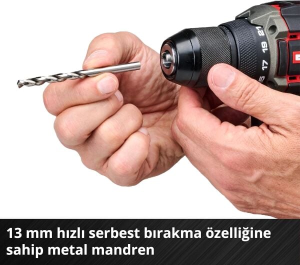 Einhell Profesyonel TP-CD 18/70-C Li BL – Solo Akülü Vidalama-4514335
