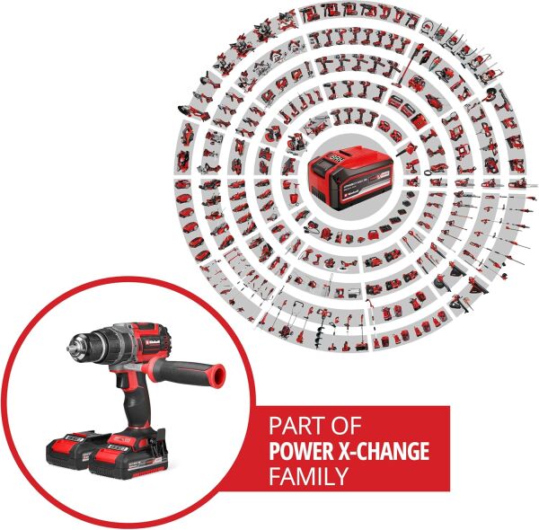 Einhell Professional Akülü Darbeli Vidalama TP-CD 18/70 Li-i BL (2x 2.5 Ah) (18 V, Kömürsüz, 70 Nm