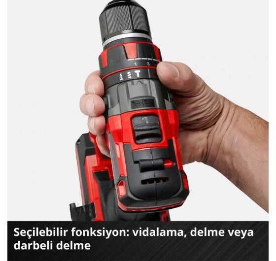 Einhell Professional 2'li Makine Seti Kompakt Tork Vidalama ve 60nm Darbeli Matkap Aküler Dahil