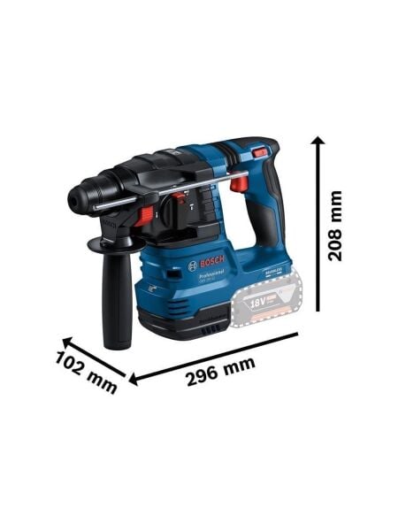 Bosch Professional Gsr 18V-45 + Gws 18V-8 + Gbh 18V-22 3X18V 4.0AH Akülü Kombo Kit - 0615A5007L