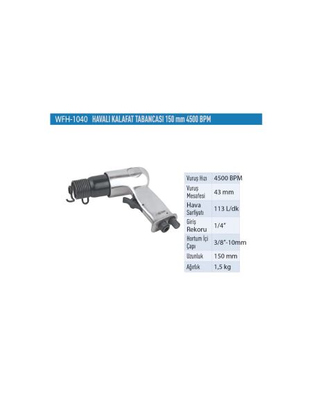 Wufu Kalafat Makinası WFH-1040 150 mm