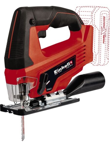 Einhell TP-CD 18/50 Li BL + TC-JS 18 Li (1x2,5 Ah), Akülü Dekupaj Testere ( Vidalama ve Dekupaj seti)