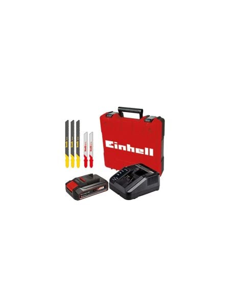 Einhell TP-CD 18/50 Li BL + TC-JS 18 Li (1x2,5 Ah), Akülü Dekupaj Testere ( Vidalama ve Dekupaj seti)
