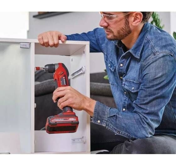 Einhell TE-AD 18 Li Akülü Dik Açılı Vidalama 2.5Ah Çift Akülü