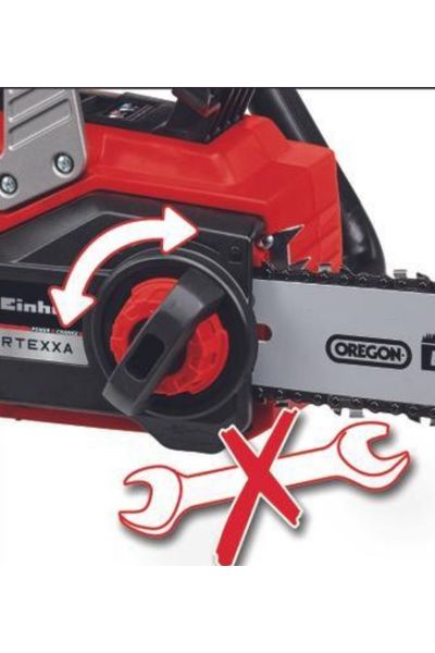 Einhell Akülü Zincirli Testere FORTEXXA 18/30 Power X-Change (Li-Ion, 18V, kömürsüz motor, 30 cm kılavuz, max. 4.300 min-1, akü ve şarj cihazı dahil değildir) - 4600010