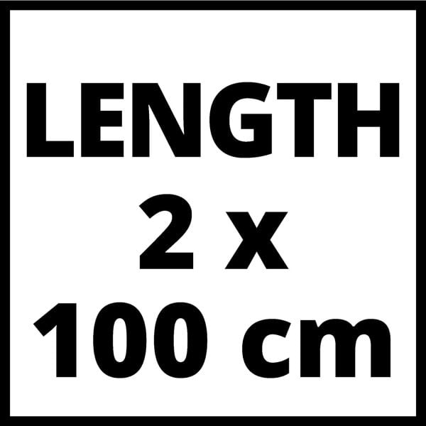 Einhel Dalma Testere İçin Klavuz Rayı 2adx100mm-4502118