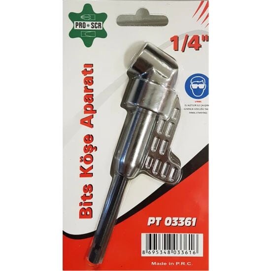 Pro-scr 03361 Vidalama Köşe Adaptörü Bits Köşe Aparatı