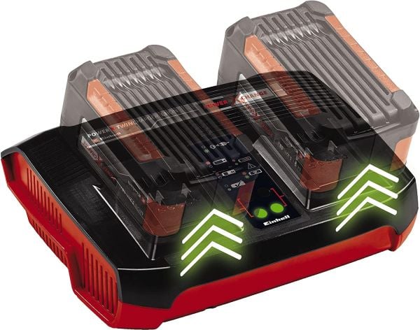 Einhell 18V 4Ah Çift Akü ve Power-X-Twincharger Ikili Şarj Cihazı