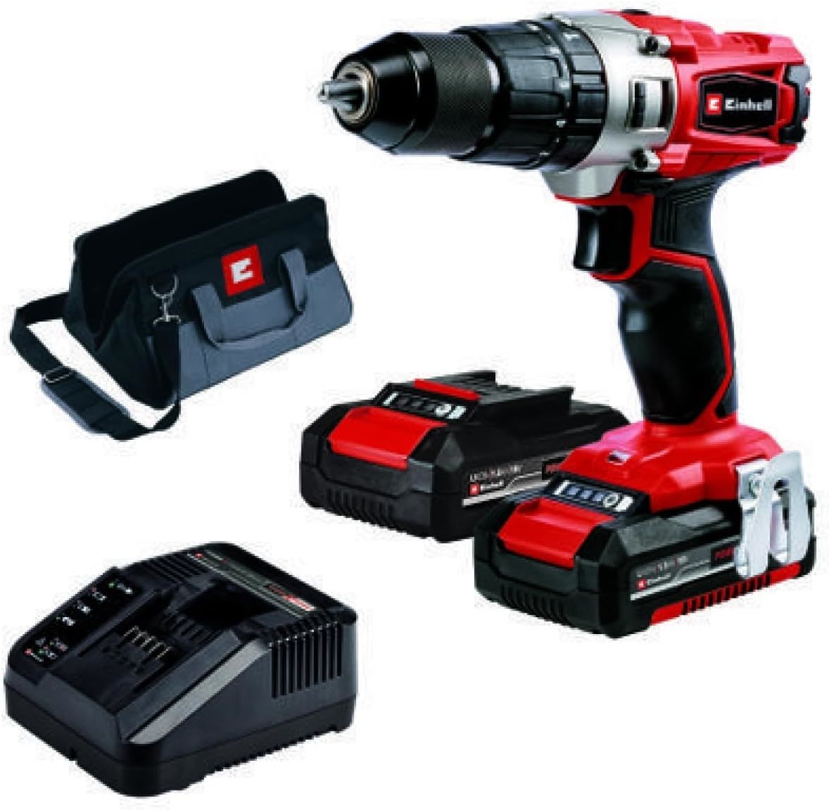 Einhell TE-CD 18/2 Li-i Kit (2x1,5 Ah), Akülü Darbeli Matkap