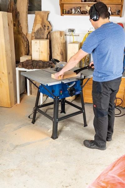 Scheppach Hs 100s Kayar Tablalı 2000 w Yatar Daire  testere tezgahı