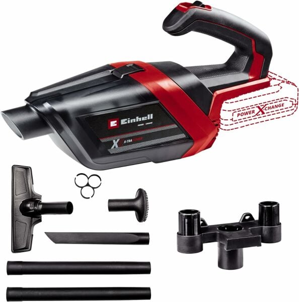 Einhell TE-HV 18/06 Li - Solo 2347190, akülü el süpürgesi, kırmızı