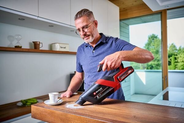 Einhell TE-HV 18/06 Li - Solo 2347190, akülü el süpürgesi, kırmızı