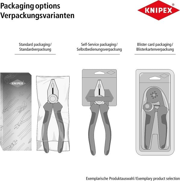 Knipex 8701250 Cobra® Ayarlı Yaylı Ford Pense 250mm