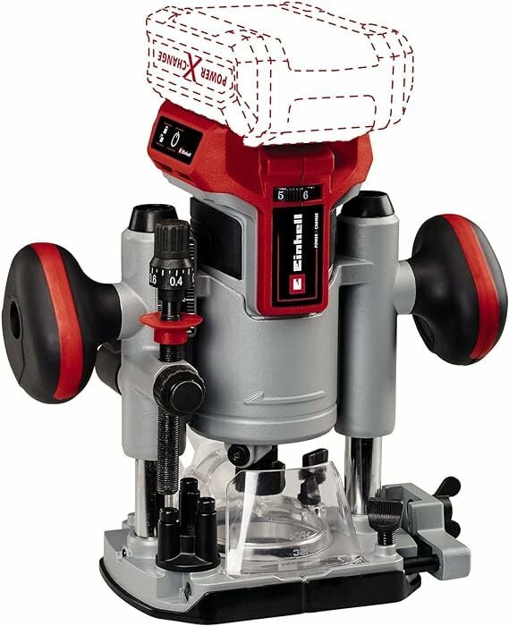 Einhell TP-RO 18 Li BL - Solo Kömürsüz Akülü Dik Freze - 4350411