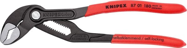 Knipex 87 01 AYARLI FORT PENSE COBRA 180 MM - KNI8701180