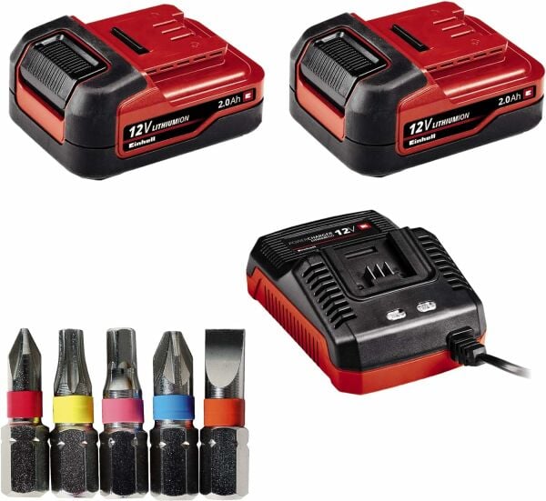 Einhell TE-CD 12/1 Li (2x2,0 Ah), Akülü Vidalama [Enerji Sınıfı A]
