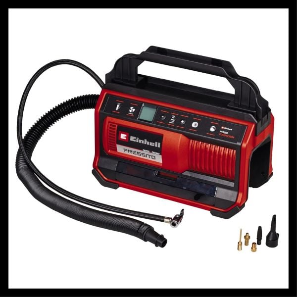 Einhell PRESSITO 18/25 Hybrid, Akülü-Elektrikli Kompresör-4020430