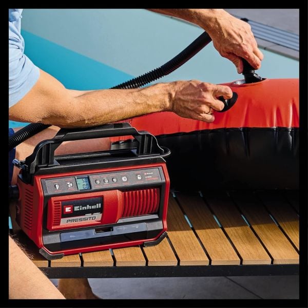 Einhell PRESSITO 18/25 Hybrid, Akülü-Elektrikli Kompresör-4020430