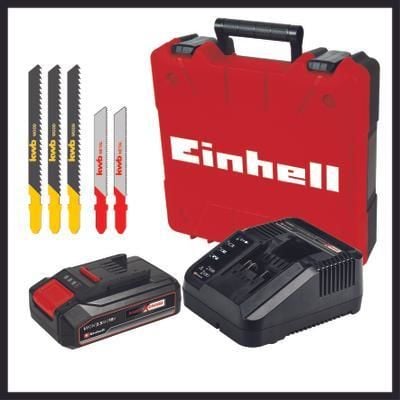 Einhel  TC-JS 18 Li (1x2,5 Ah)  starter kit Akülü Çantalı Dekupaj Testere-4321228