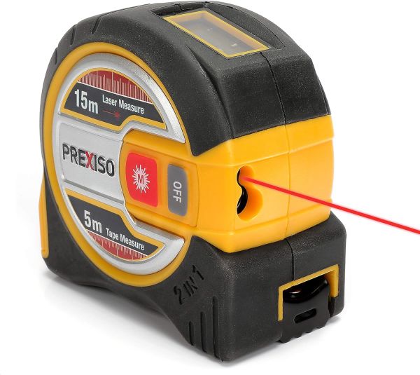 Prexiso PLT15 Şerit Lazermetre 2si birarada