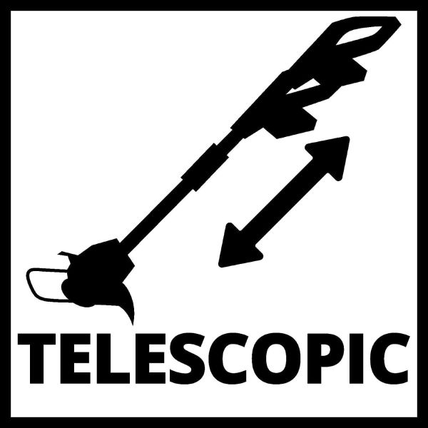 Einhell GC-CT 18/24 Li - Solo, Akülü Kenar Kesme (Akü ve şarj cihazı dahil değildir)