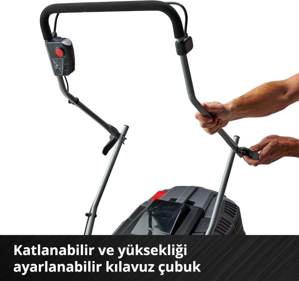 Einhell GE-EM 43 Li M Kit 2x4.0 Ah Akülü Çim Biçme Makinesi - 3413130
