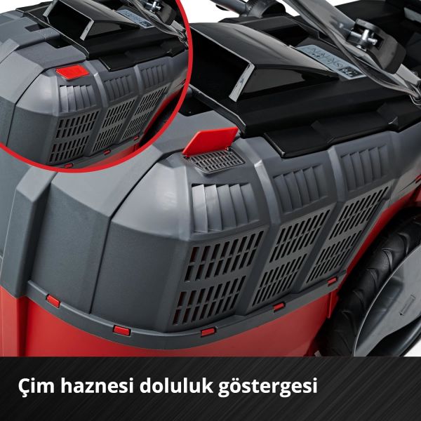 Einhell GE-EM 43 Li M Kit 2x4.0 Ah Akülü Çim Biçme Makinesi - 3413130
