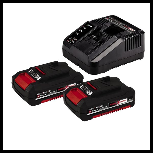 Einhell Akülü Vidalama TE-CD 18/2 Li (2x 2,0 Ah) Power X-Change (18 V, 44 Nm, 10 mm hızlı açılan mandren, 20 tork kademesi, 2 x 2.0 Ah akü ve şarj cihazı dahil) - 4514231
