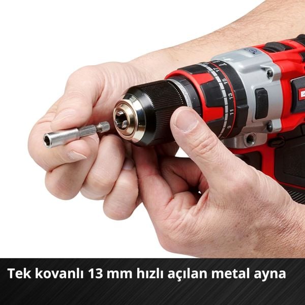 Einhell TP-CD 18/80 Li-i BL Solo Darbeli Matkap Vidalama - 4514305