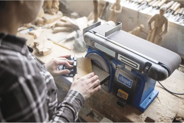 Scheppach BTS900 370 W Bant Zımpara Makinesi