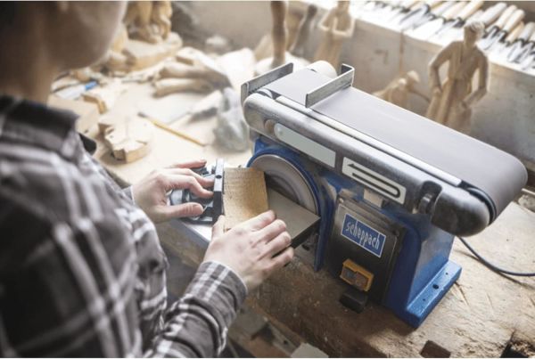 Scheppach BTS900 370 W Bant Zımpara Makinesi