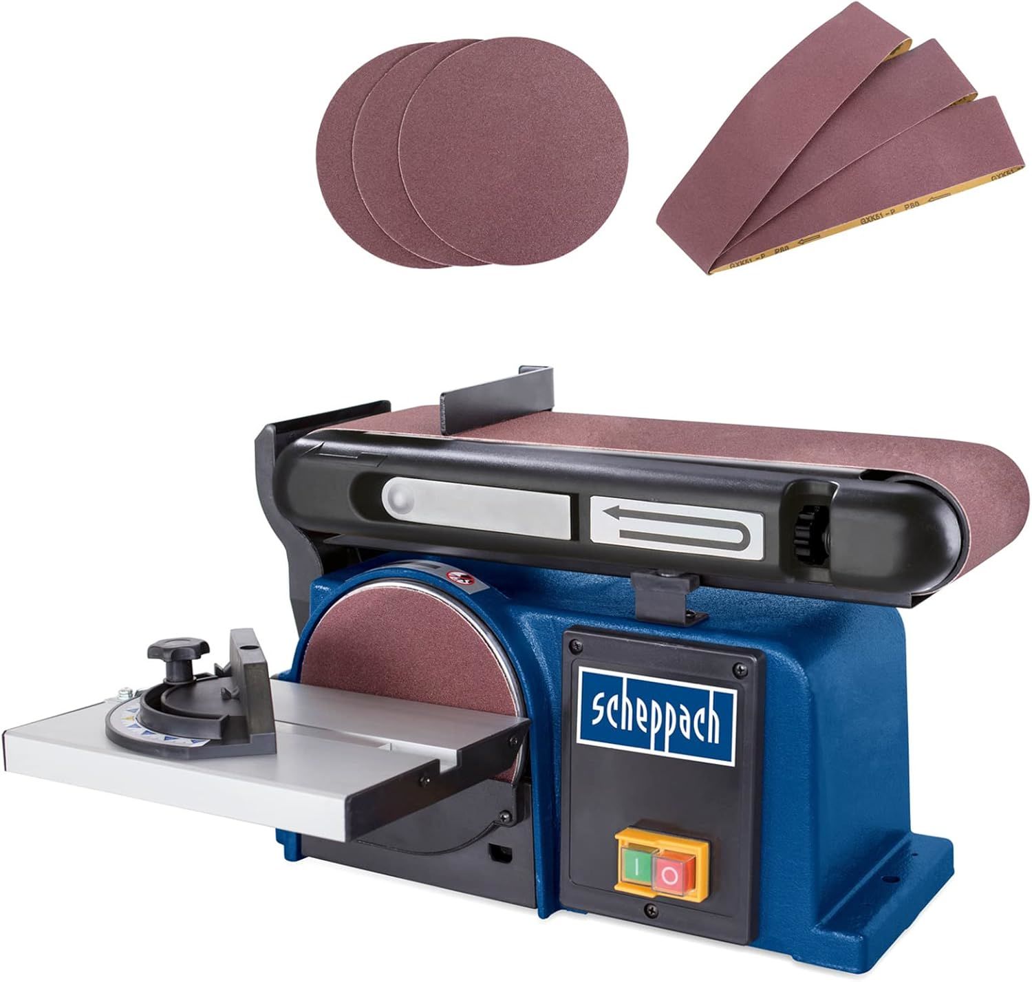 Scheppach BTS900 370 W Bant Zımpara Makinesi