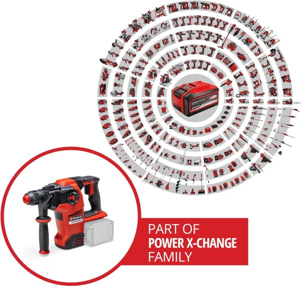Einhell TP-HD 36/30 Li BL +4 - Solo, Akülü Kırıcı Delici - 4513983