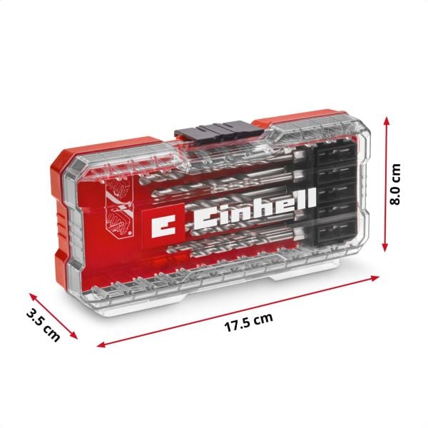 Einhell Metal delme uç seti 10 parça, S-CASE kutu - 49108723