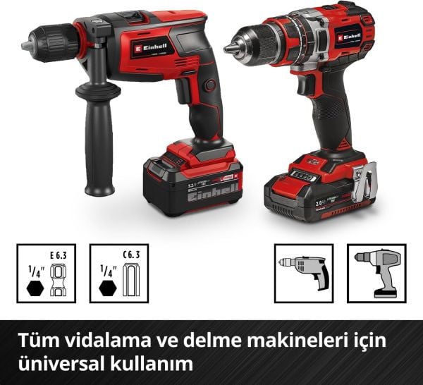 Einhell S-CASE 10 Parçalı Ahşap Matkap Ucu Seti - 49108733