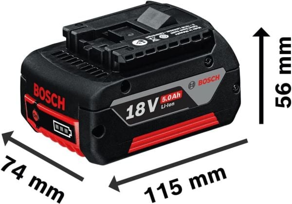 Bosch Profesionel Akü Seti 18V GAL 1880 CV + 2x GBA 18V 5.0Ah