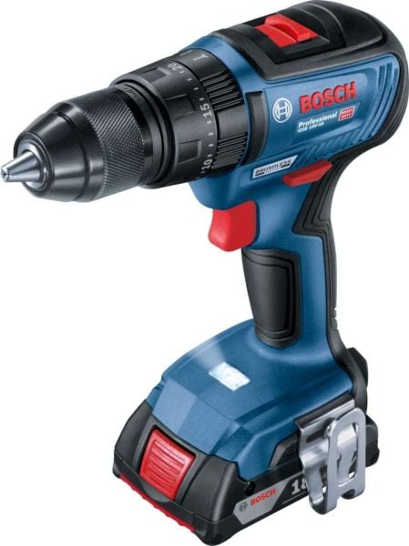 Bosch Professional GSB 18V-50 Akülü Darbeli Delme Vidalama Makinesi (18 Volt, 2 x 2,0 Ah Akü
